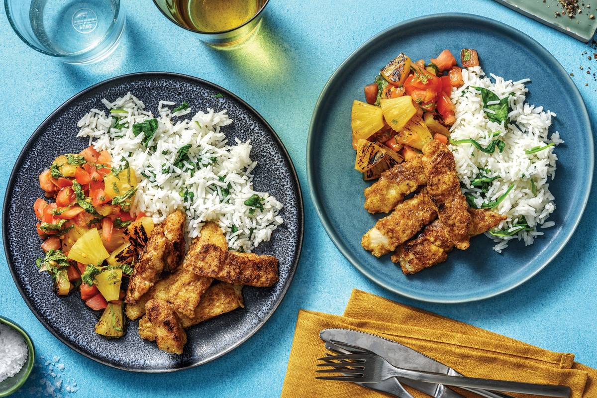 Mild Caribbean Spiced Fish