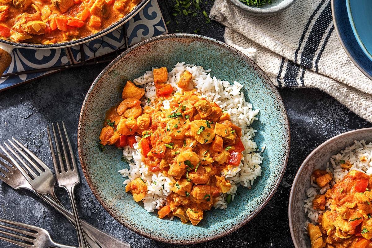 Mild & Creamy Fish Curry