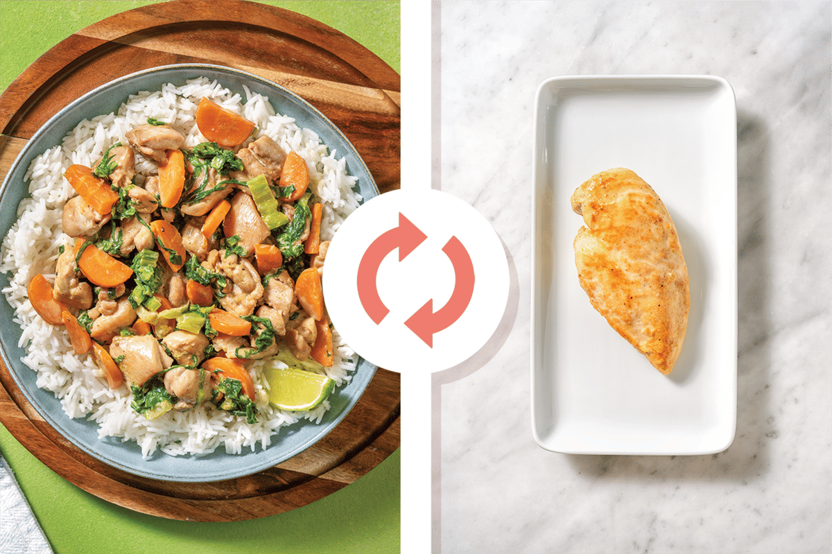 Mild Thai Coconut Chicken 