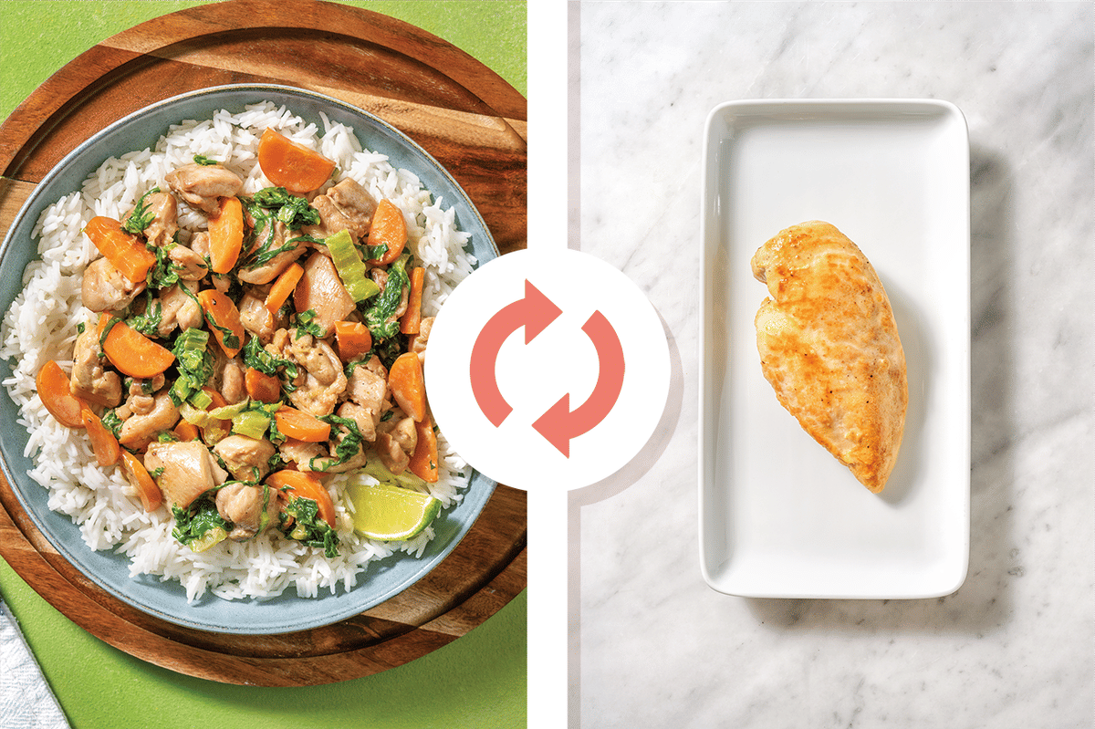 Mild Thai Coconut Chicken