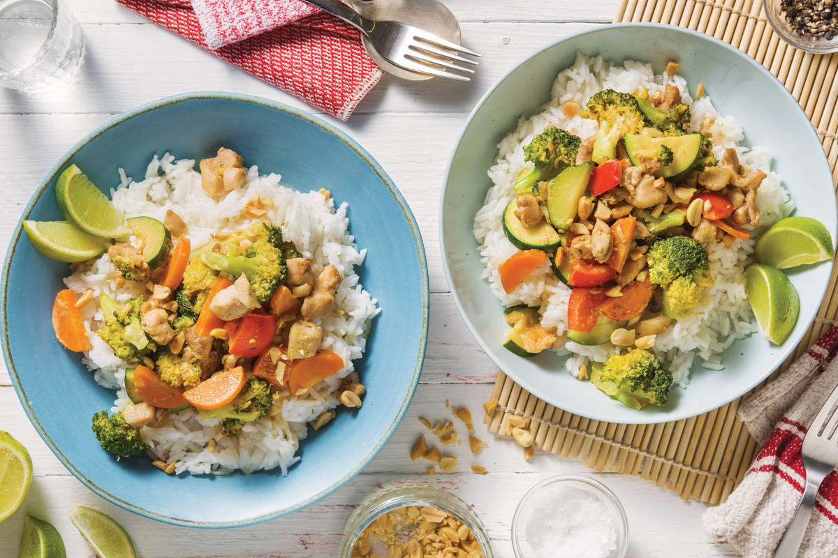 Mild Thai Red Chicken Curry