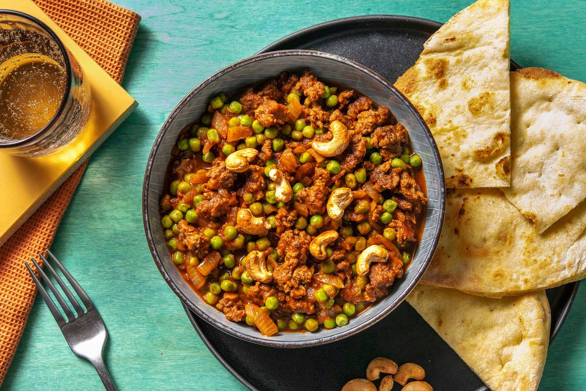 Minced Beef and Pea Keema Curry