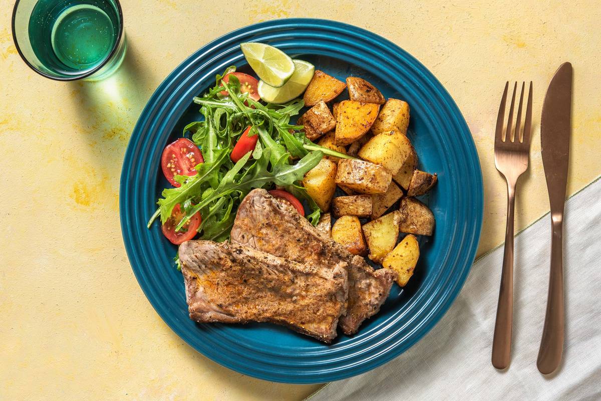 Minute Steaks & Chipotle Butter