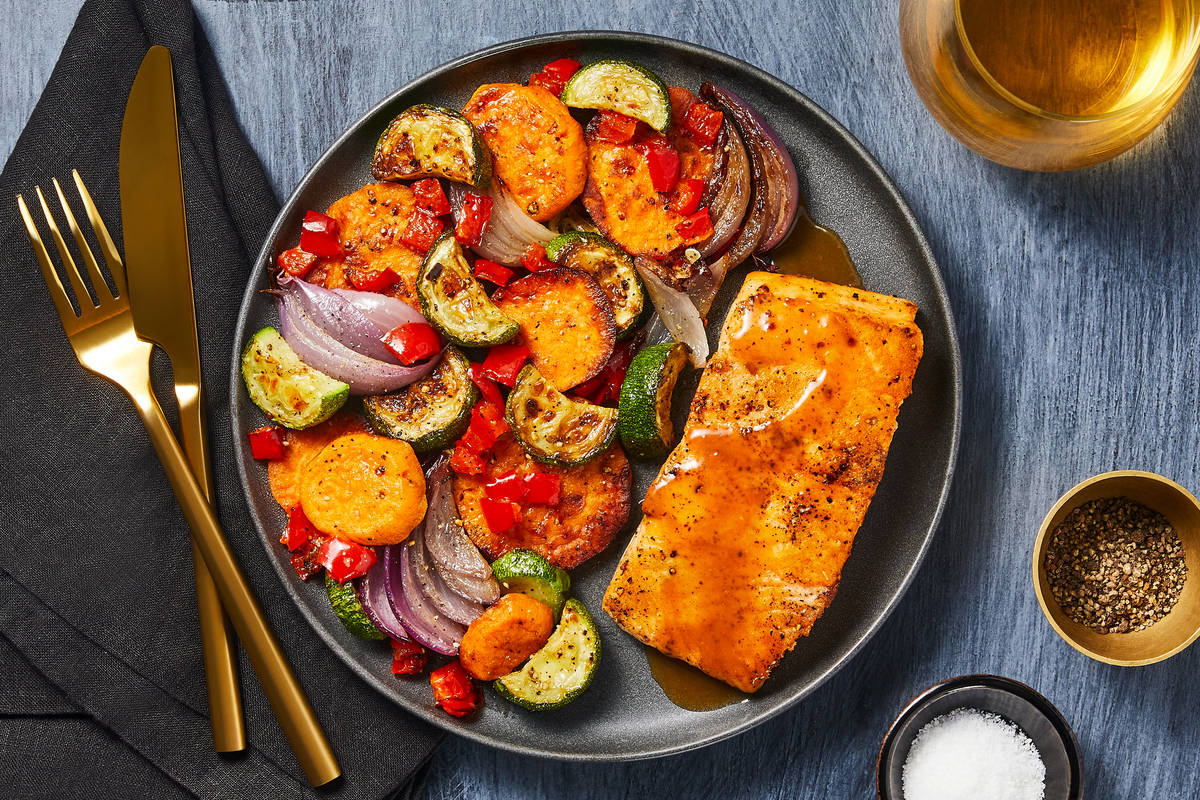 Miso Maple–Glazed Salmon