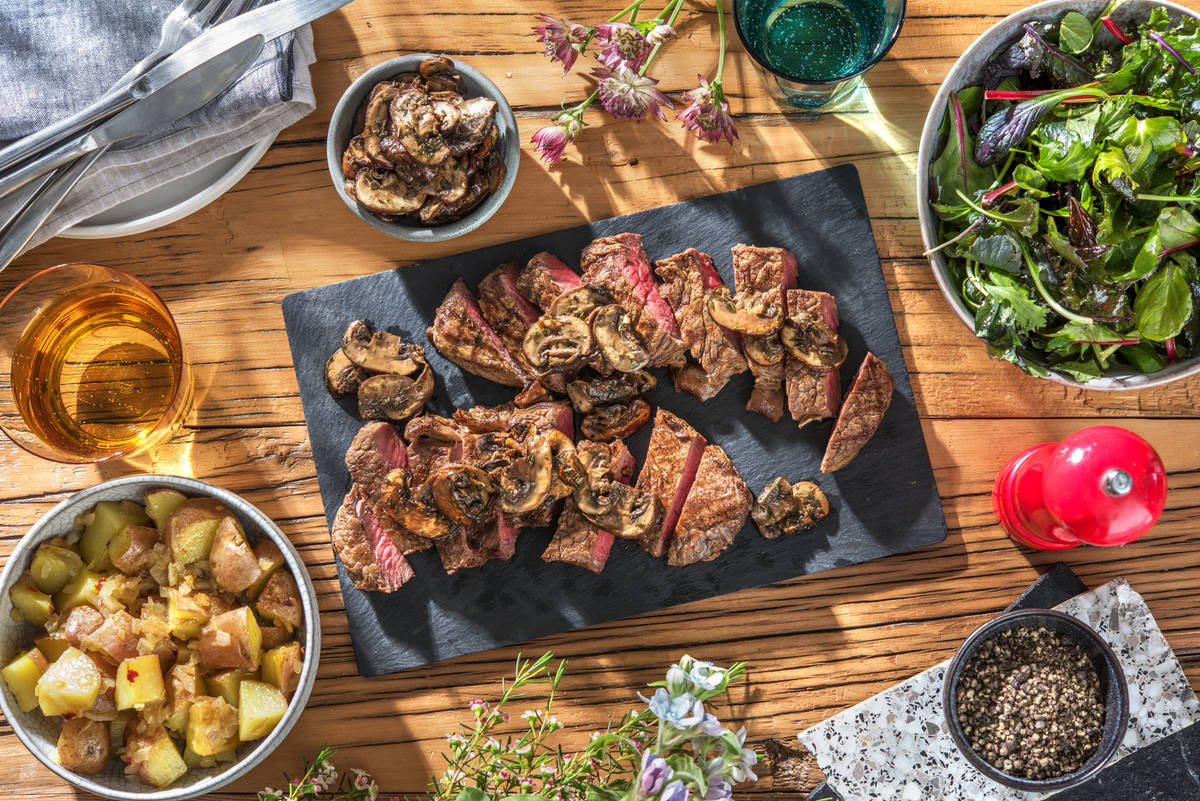 Steak grillé façon bistro de Montréal