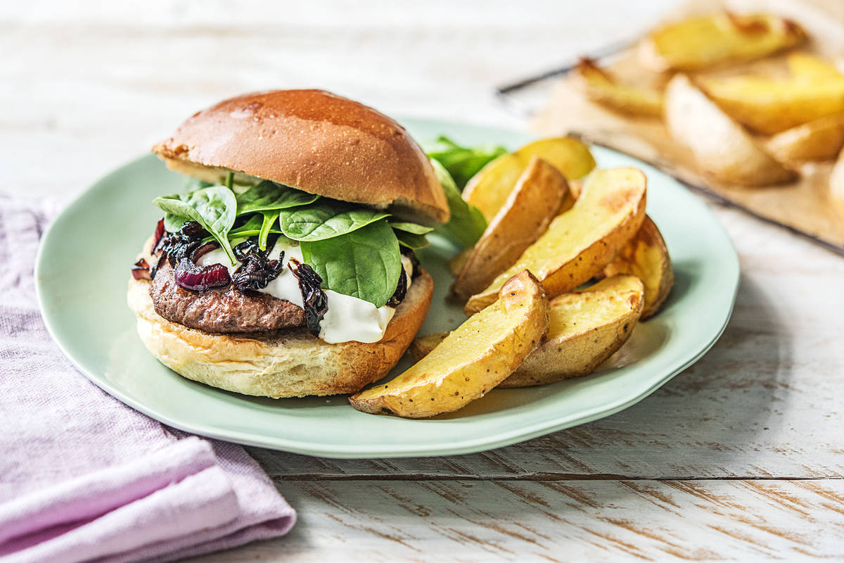 Moroccan Beef Burgers