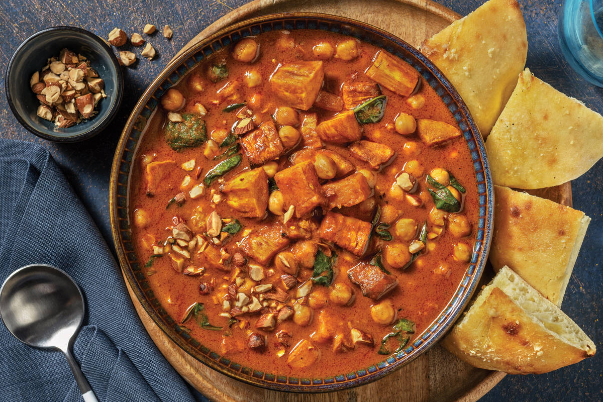 Moroccan Chickpea & Pumpkin Soup