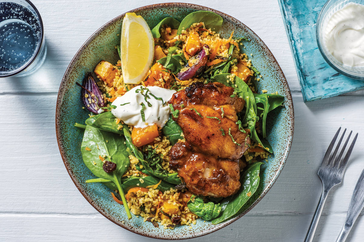 Moroccan Honey-Glazed Chicken