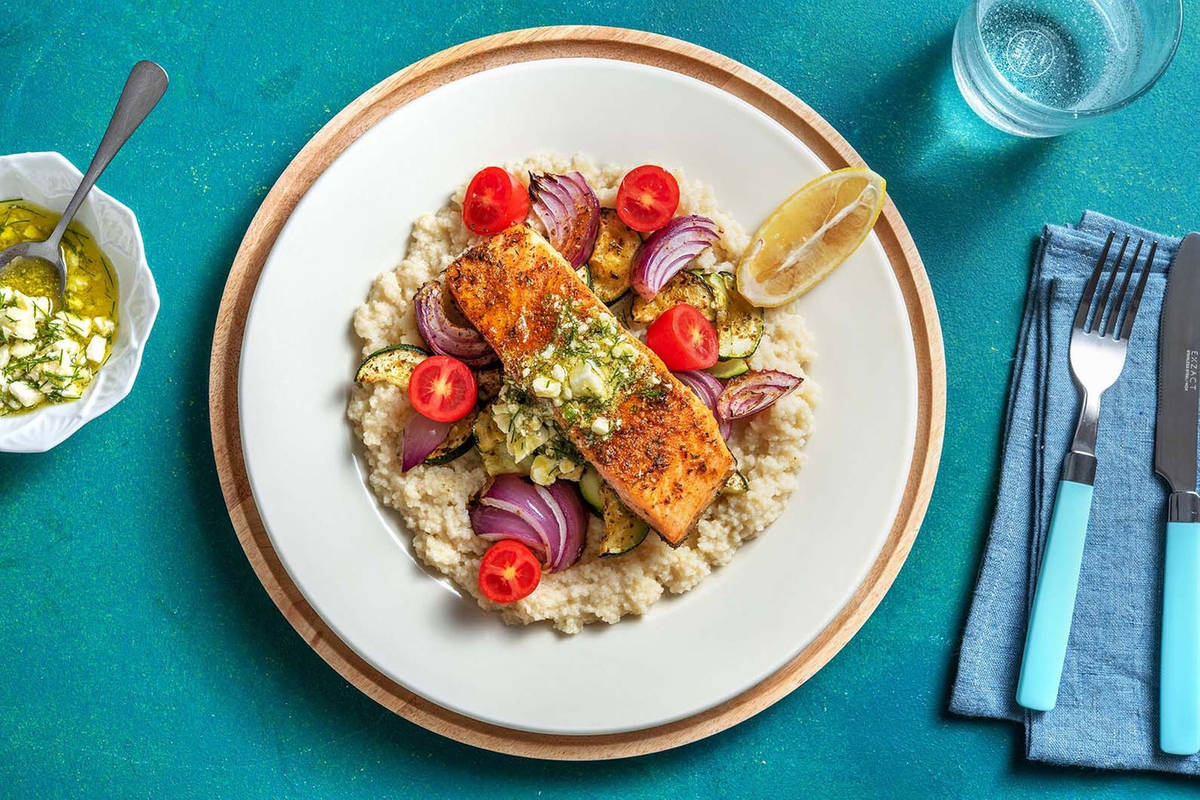 Moroccan Salmon Bowl