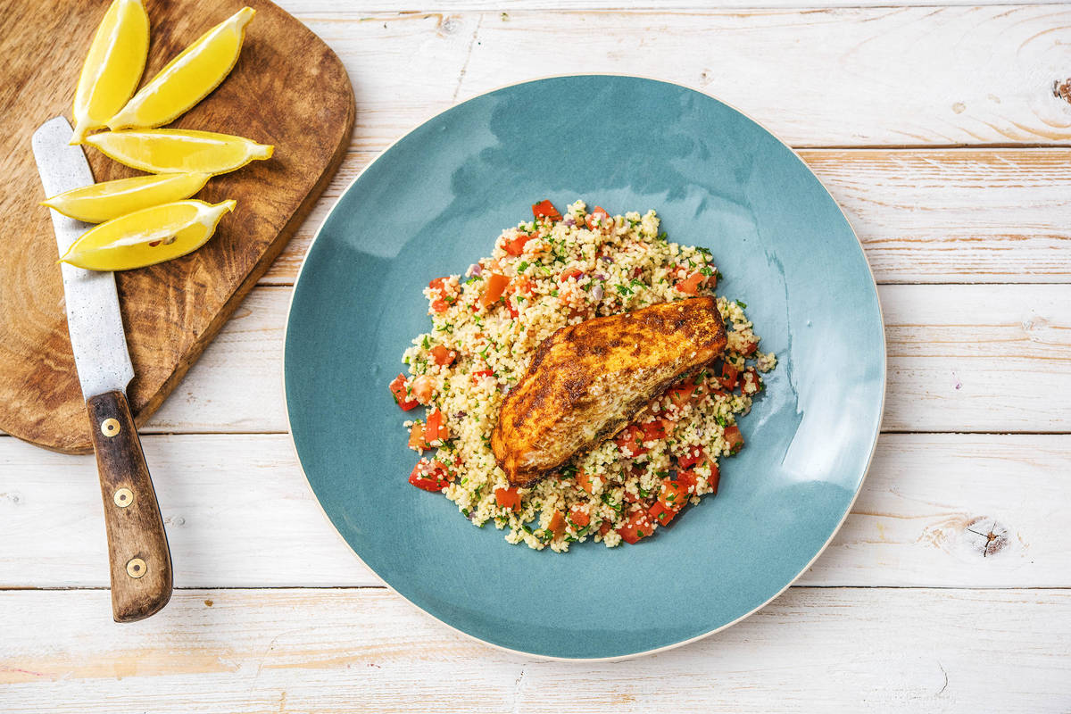 Moroccan Spiced Salmon