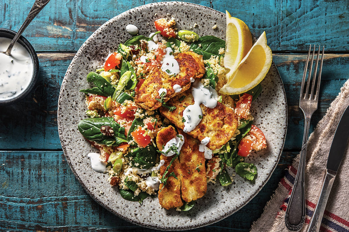 Moroccan-Style Haloumi