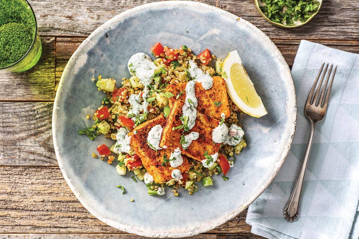 Moroccan-Style Haloumi 