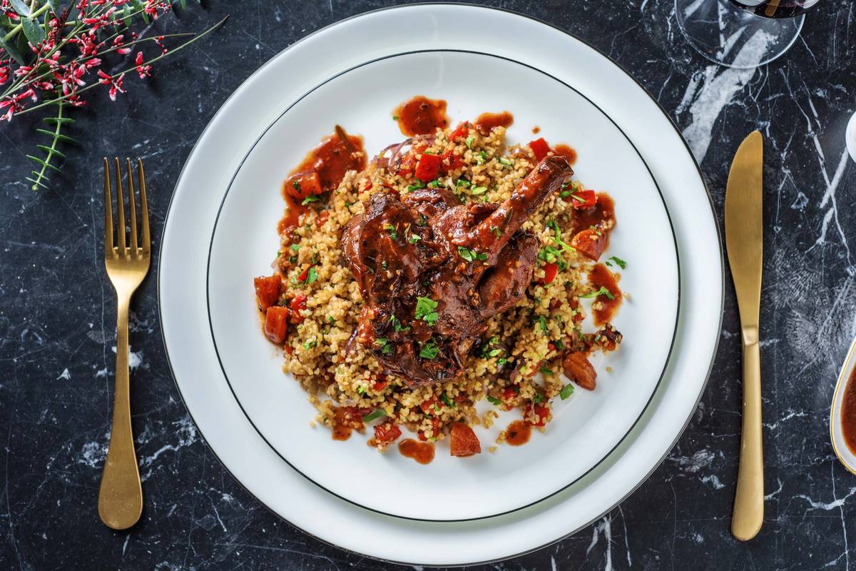 Moroccan-Style Lamb Shank