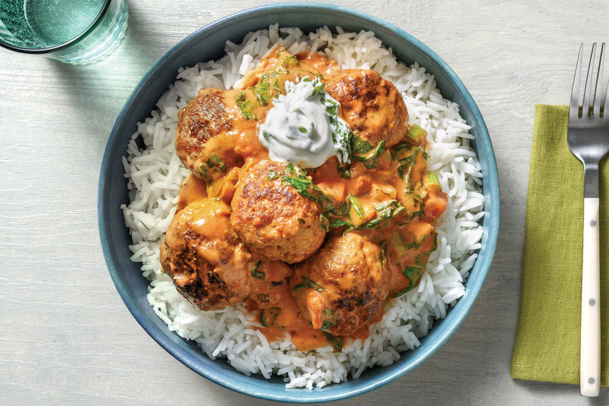 Mumbai Beef Meatball Curry