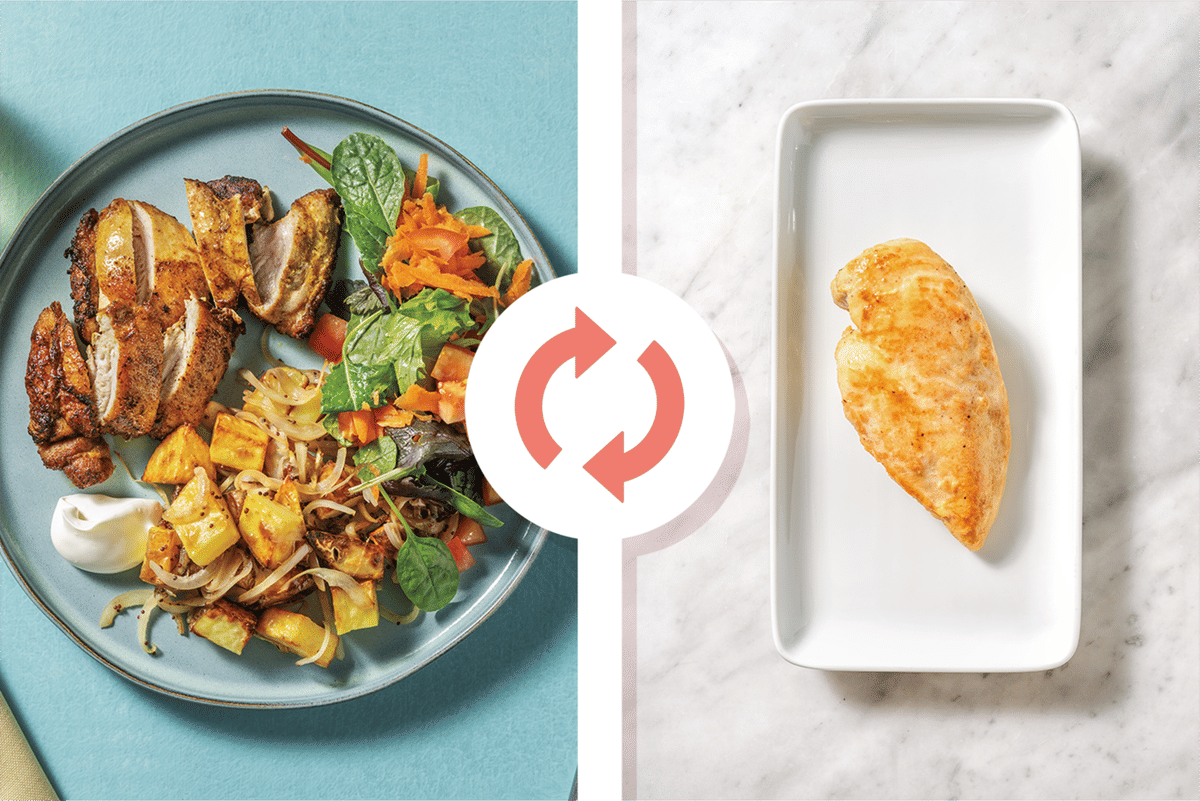Mumbai Chicken & Spiced Potatoes