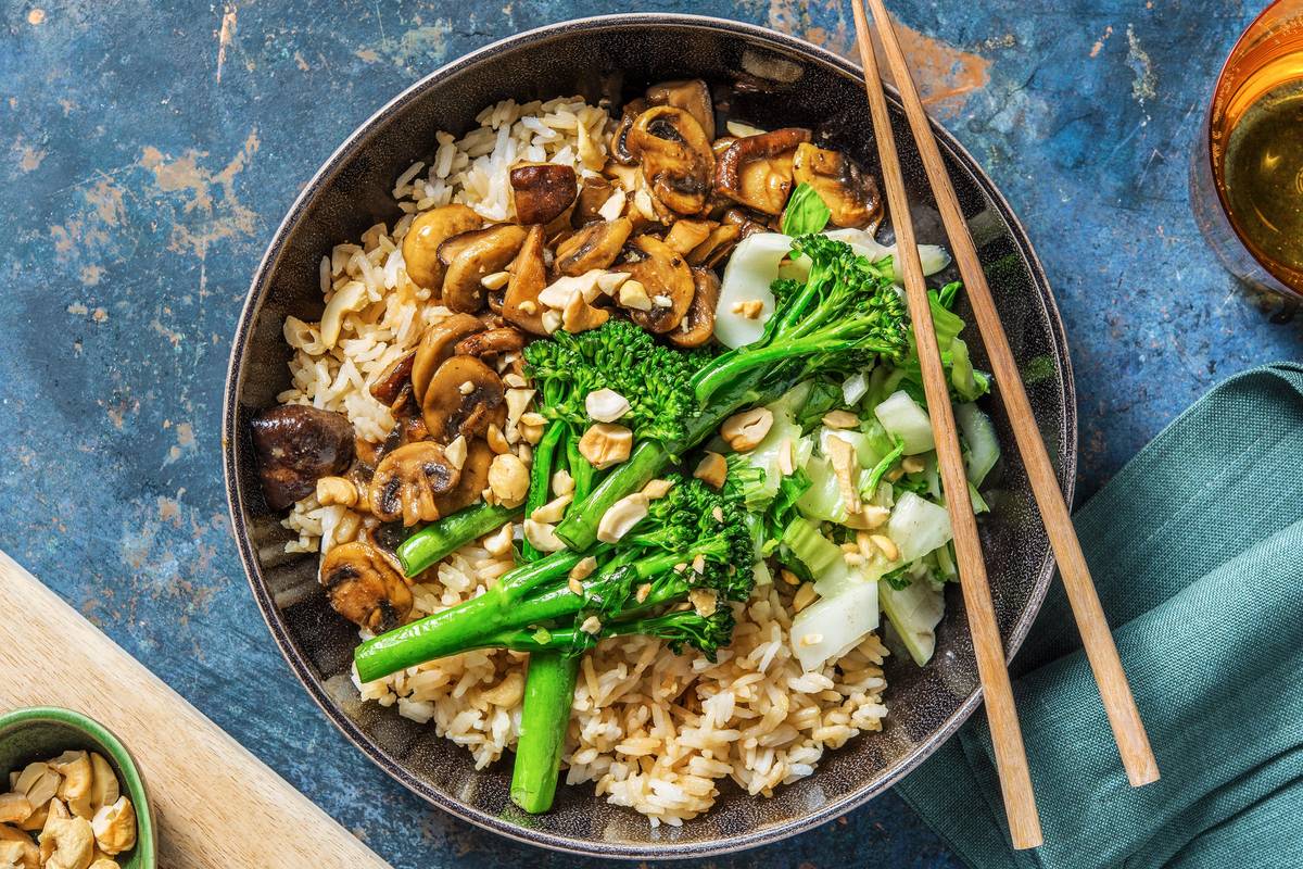 Mushroom Donburi