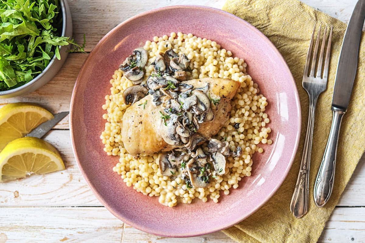 Mushroom Gravy Chicken