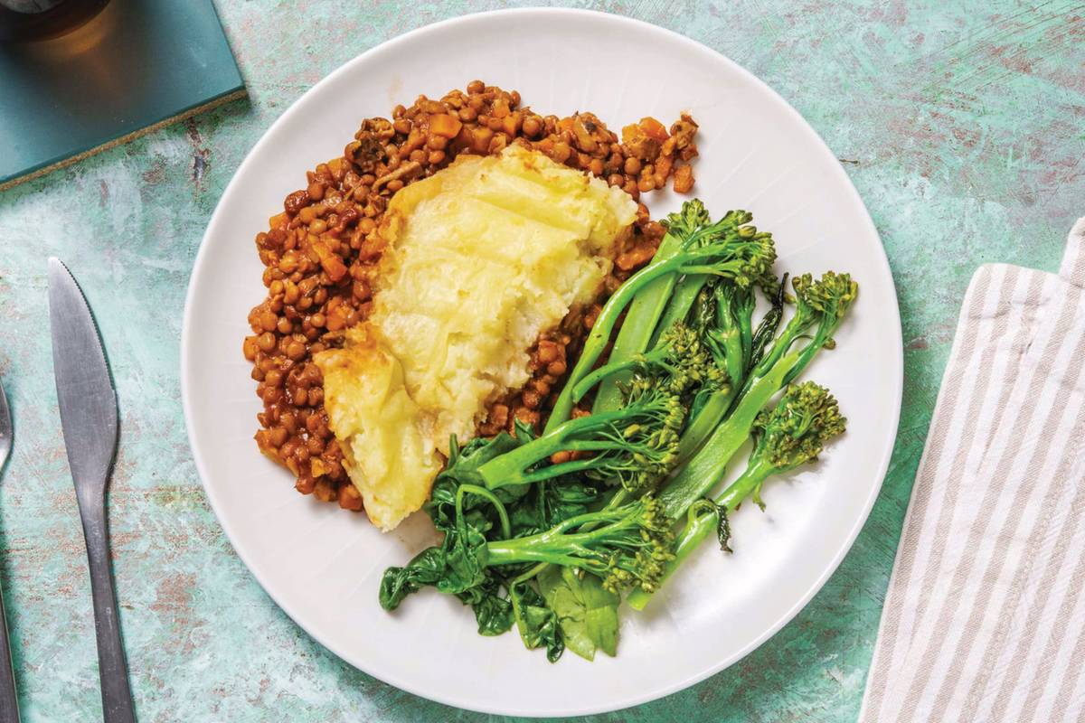 Mushroom & Lentil Shepherd's Pie