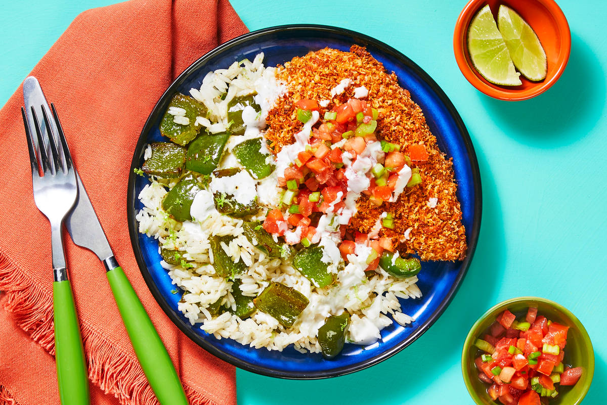 Nacho-Inspired Crispy Crust Chicken