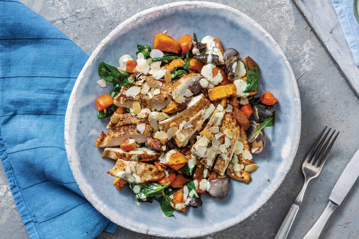 Nan's Chicken & Pesto Dressing