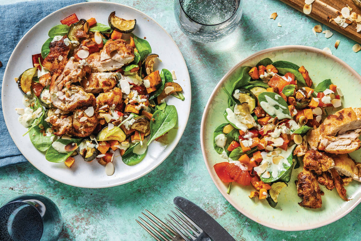 Nan's Chicken & Sweet Potato Traybake