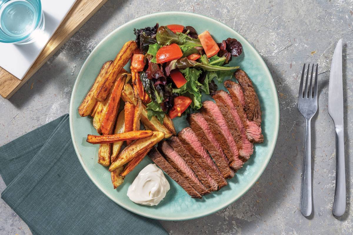Nan's Spiced Steak