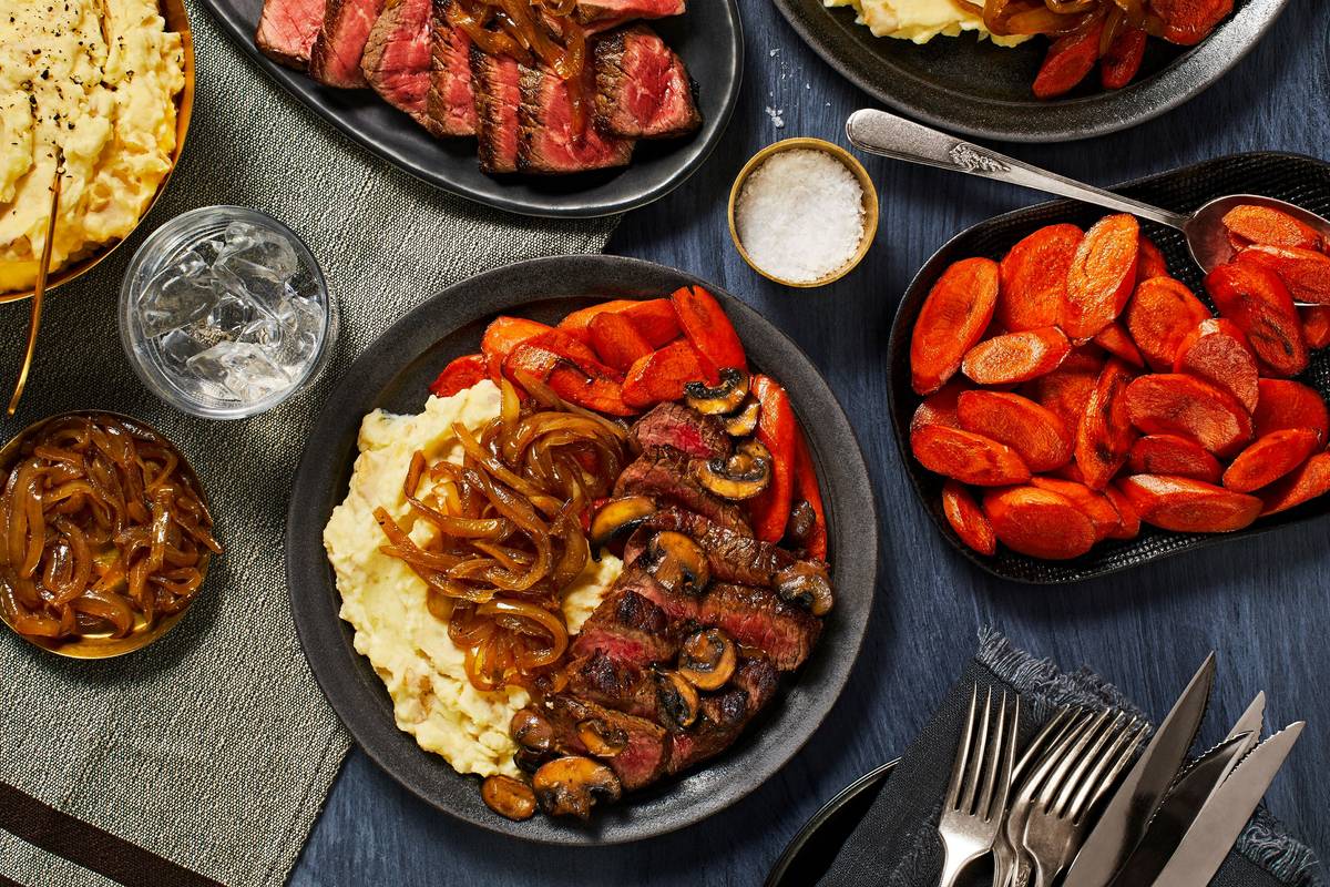 Sirloin in a Mushroom Sauce