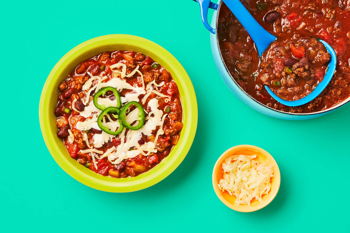 One-Pot Pork & Black Bean Chili