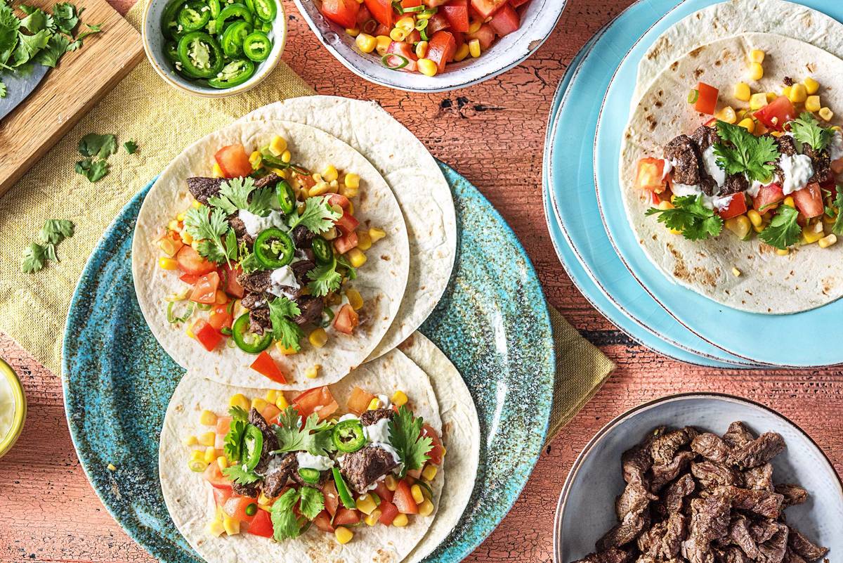 One-Pan Steak Fajitas