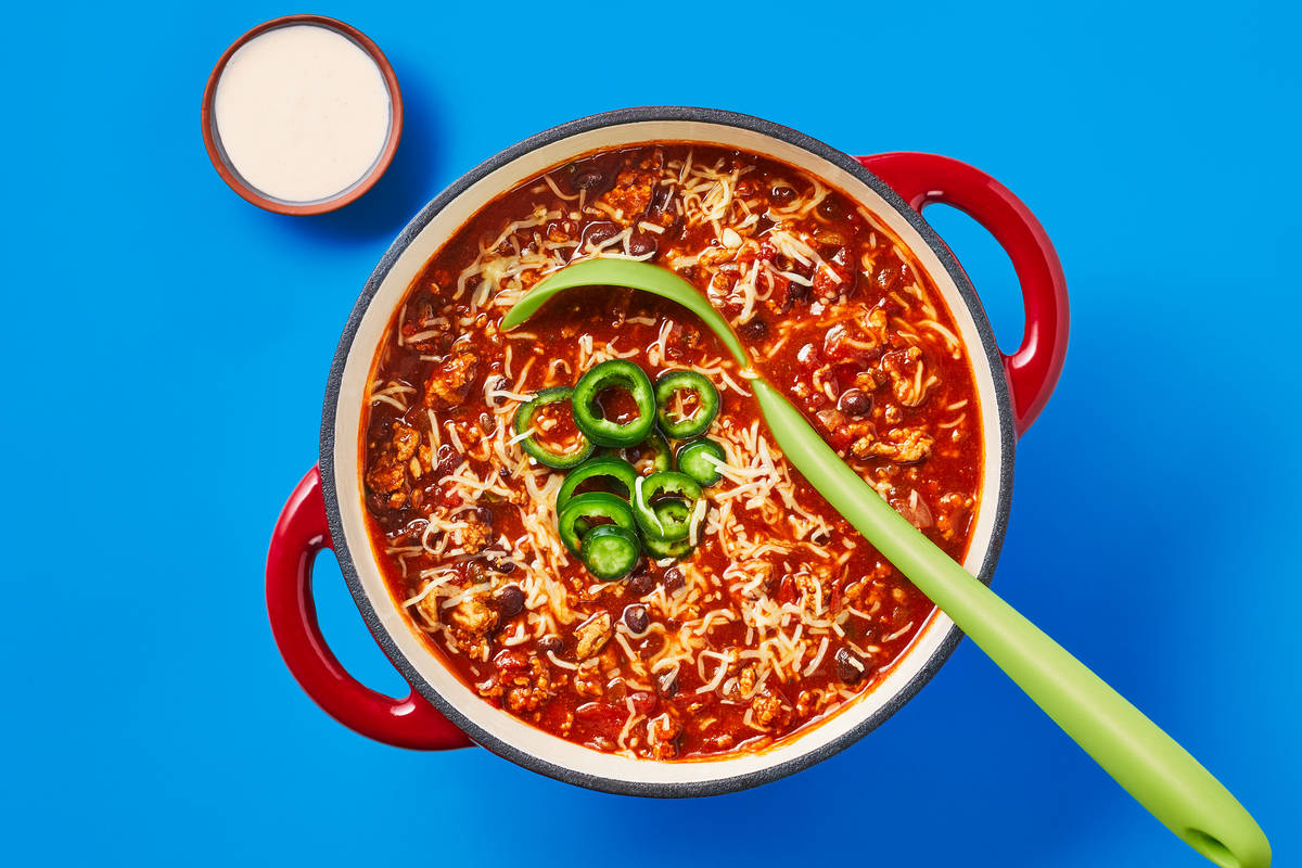 One-Pot Beefy Black Bean Chili
