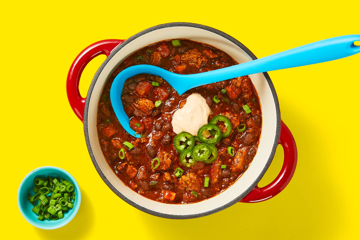 One-Pot Longhorn Pork & Bean Chili