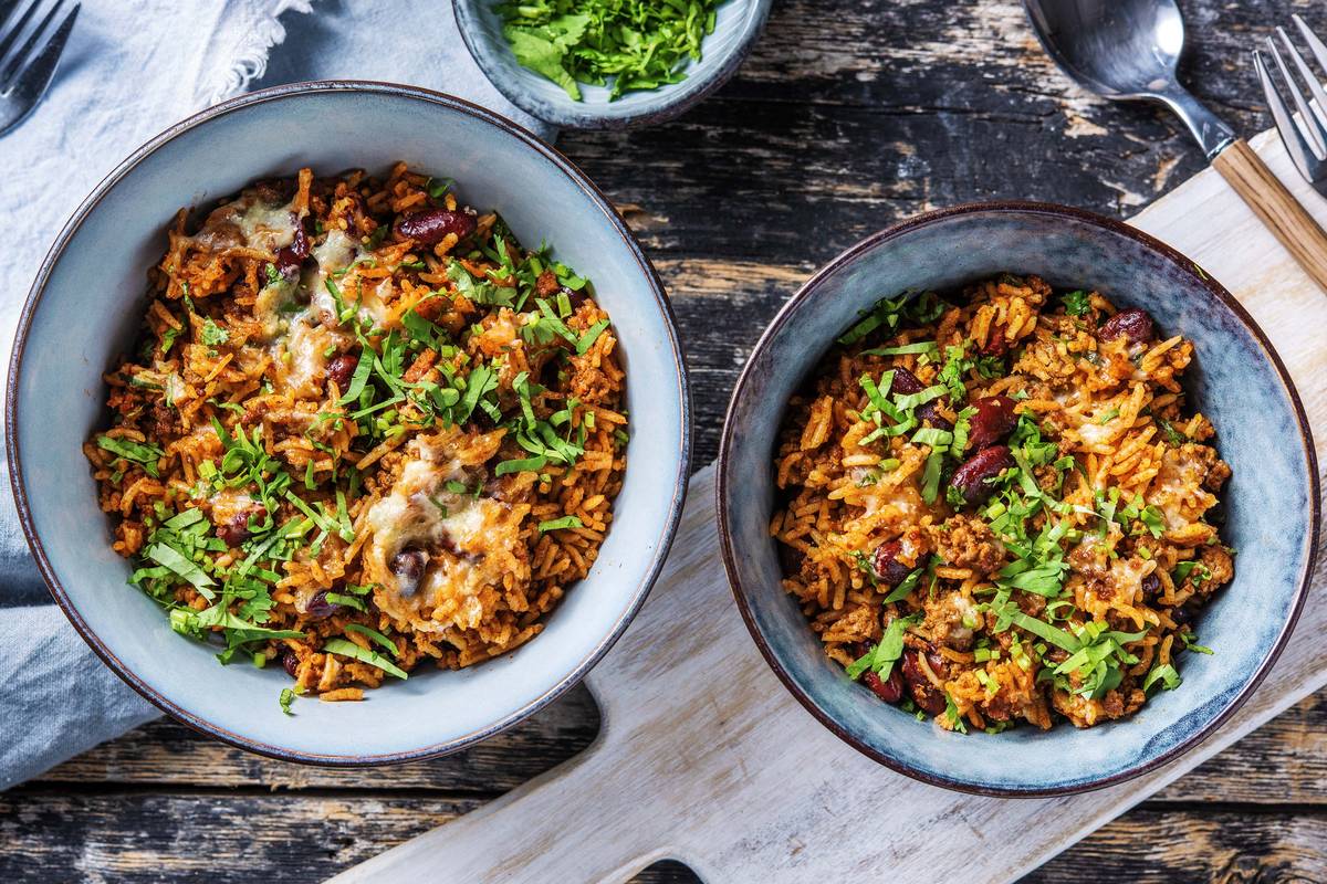 One Pot Mexican Beef and Rice