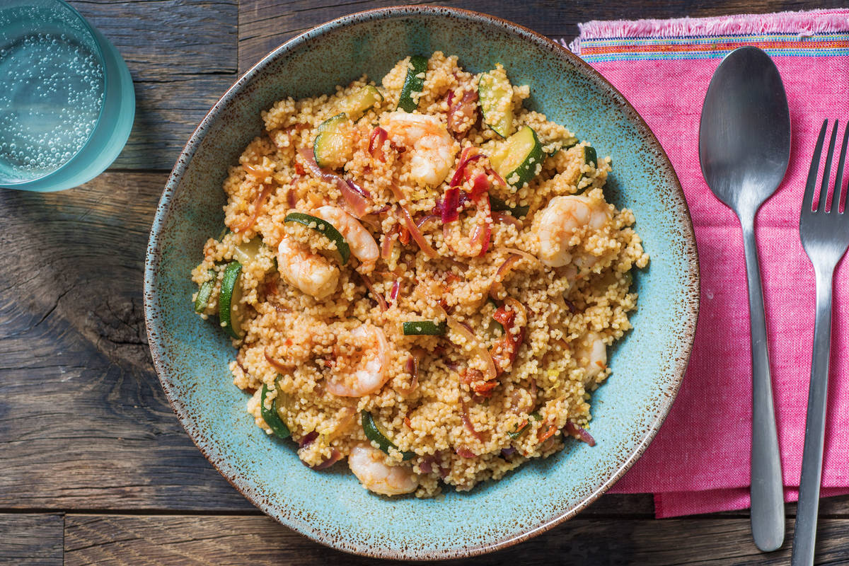 One Pot Peri-Peri Prawns