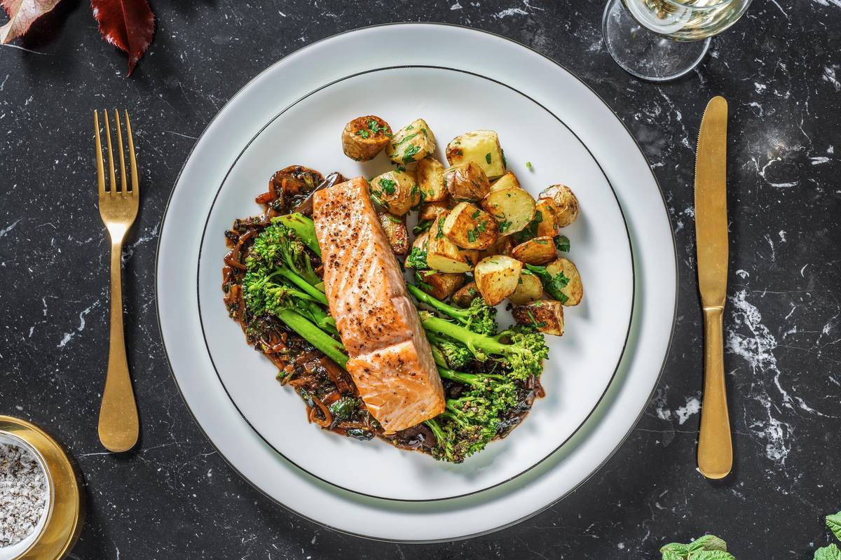 Oven-Baked Salmon