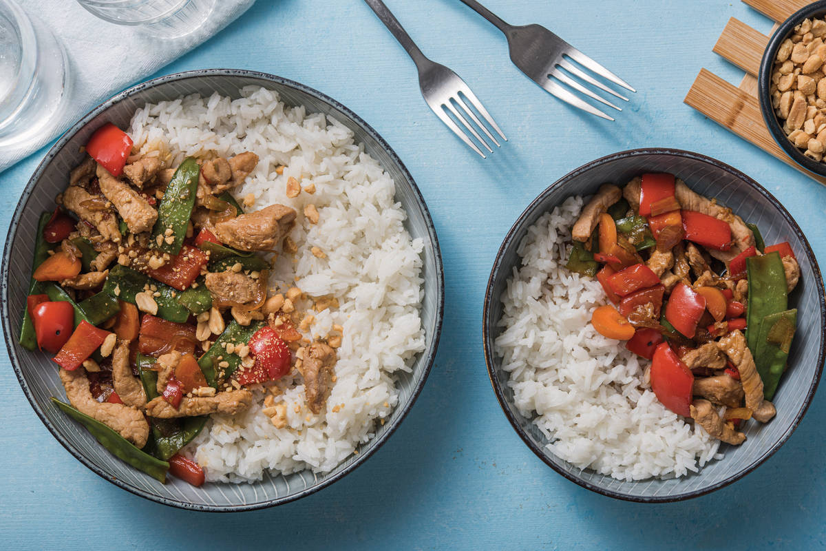 Chinese Pork & Veggie Stir Fry