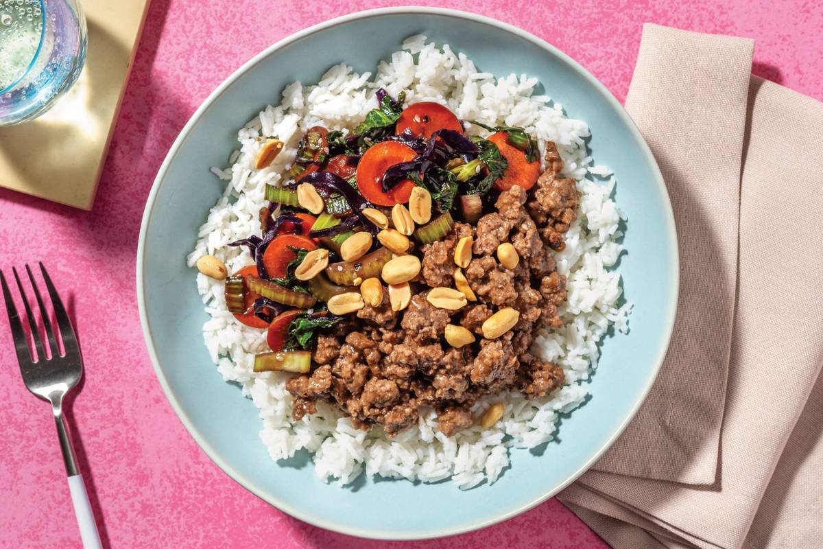Quick Oyster Sauce Beef & Pork Stir-Fry