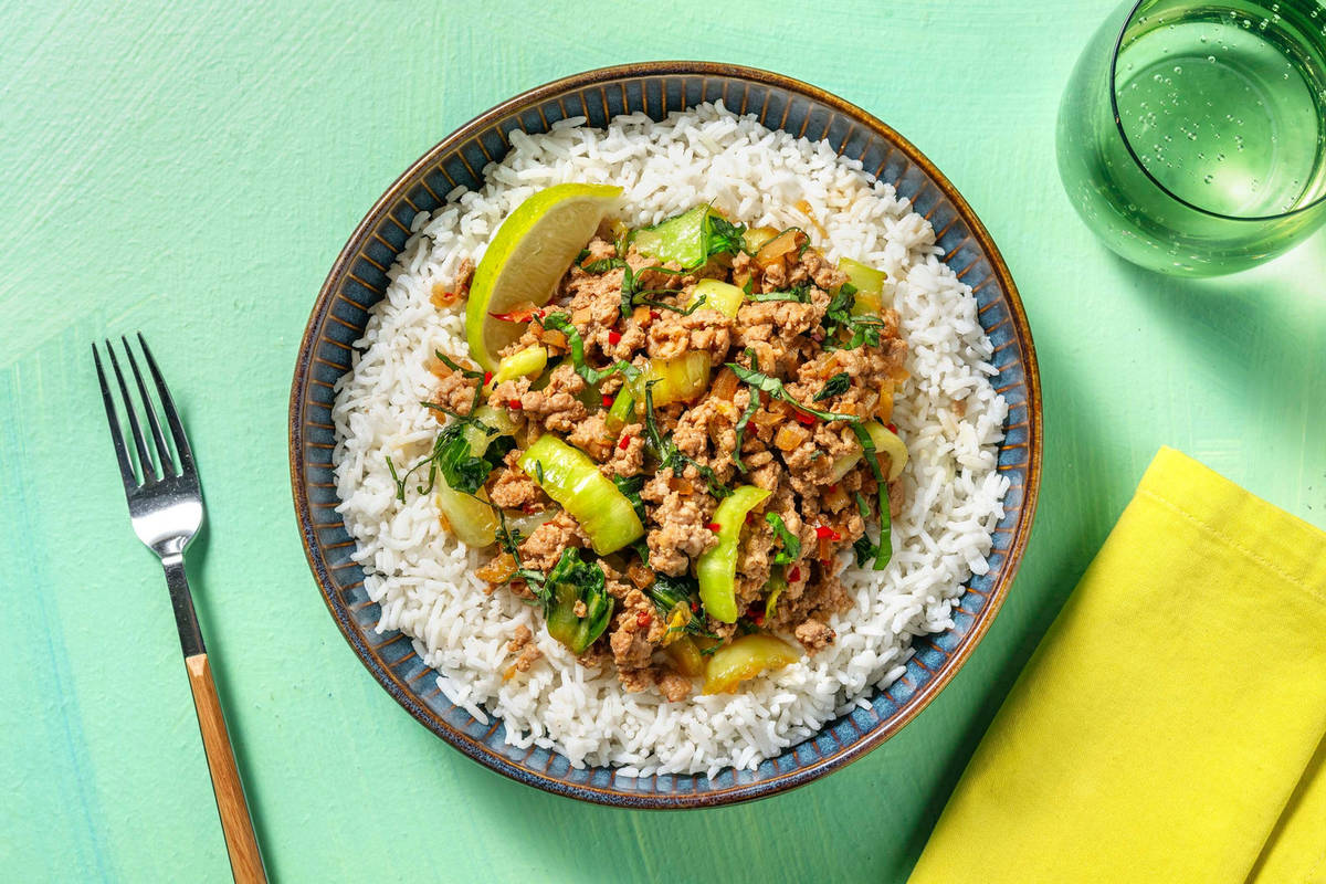 Thai-Style Turkey 'Pad Krapow'