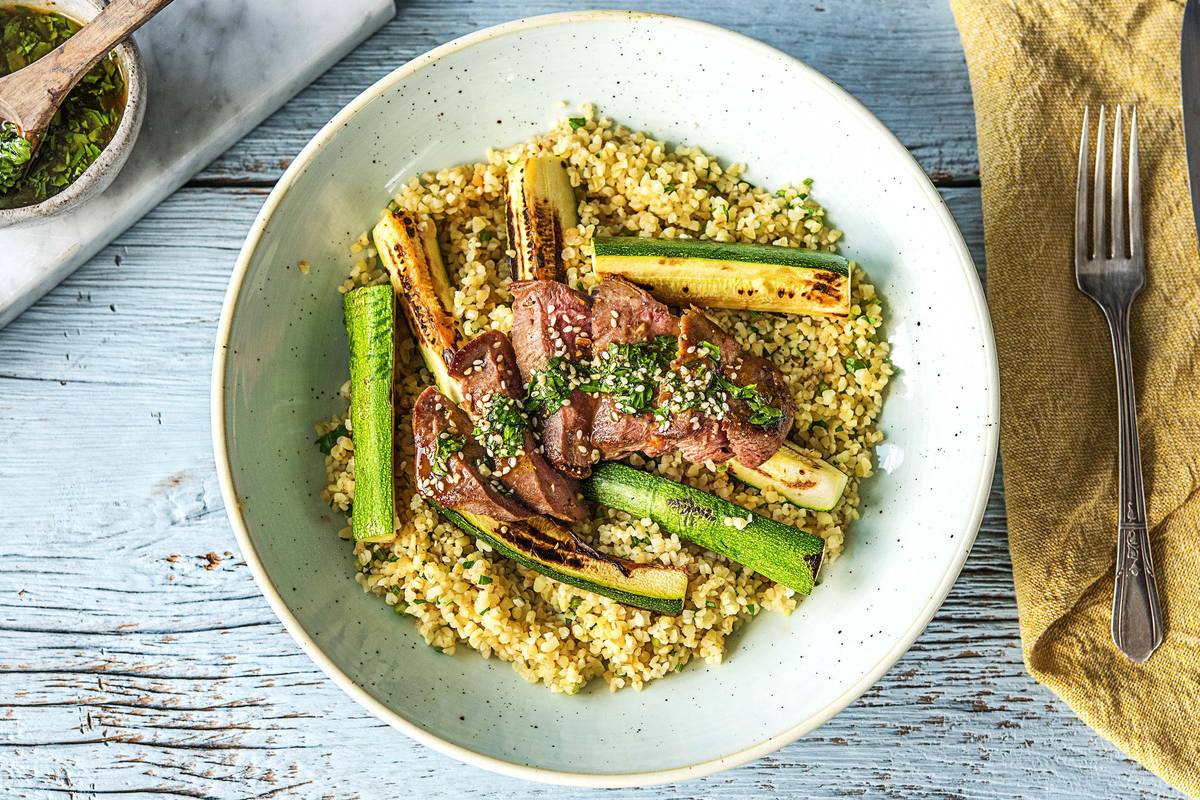 Pan Fried Duck Steak