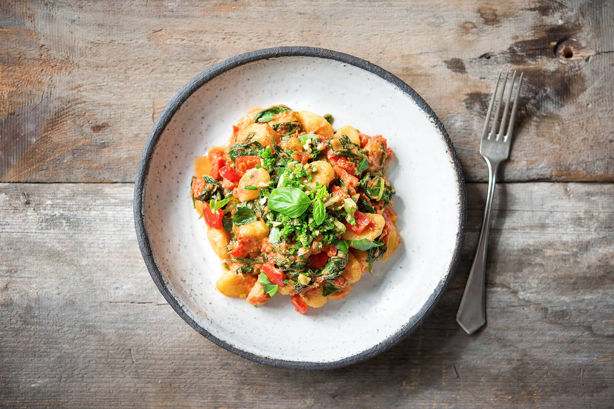 Pan-Fried Gnocchi Pomodoro