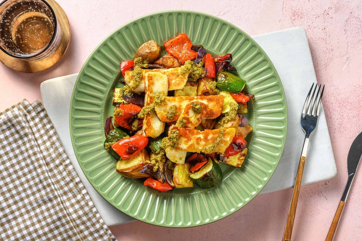 Pan-Fried Halloumi