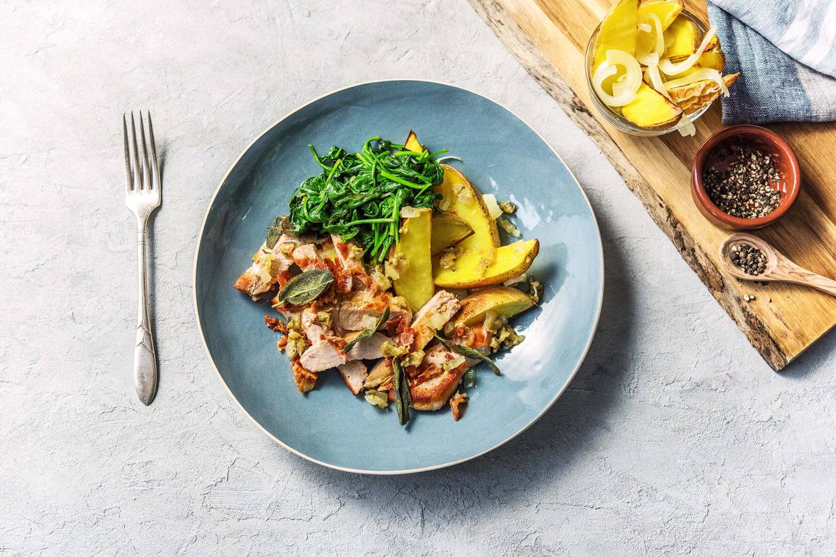 Pan Fried Pork