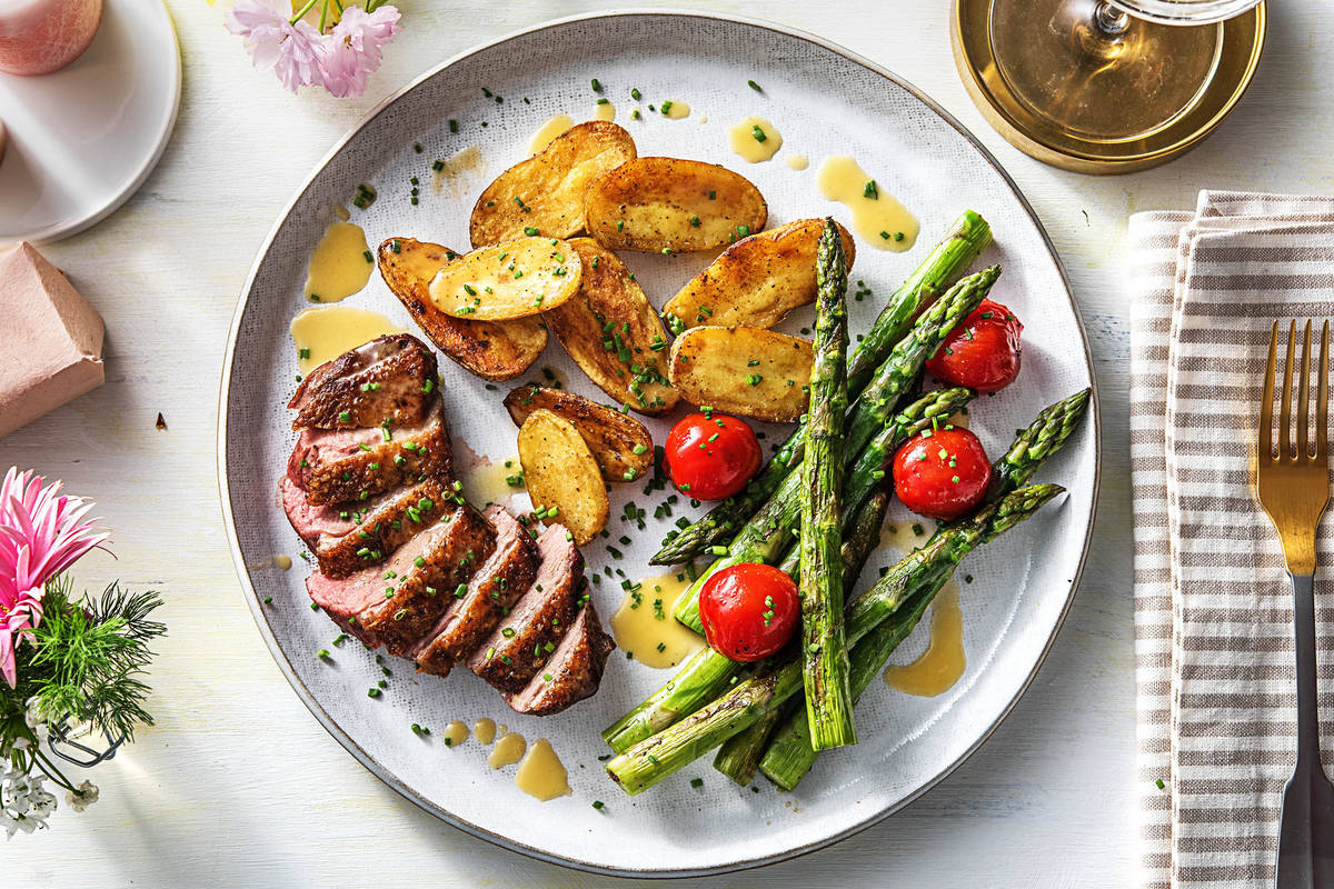 Pan-Seared Duck Breasts
