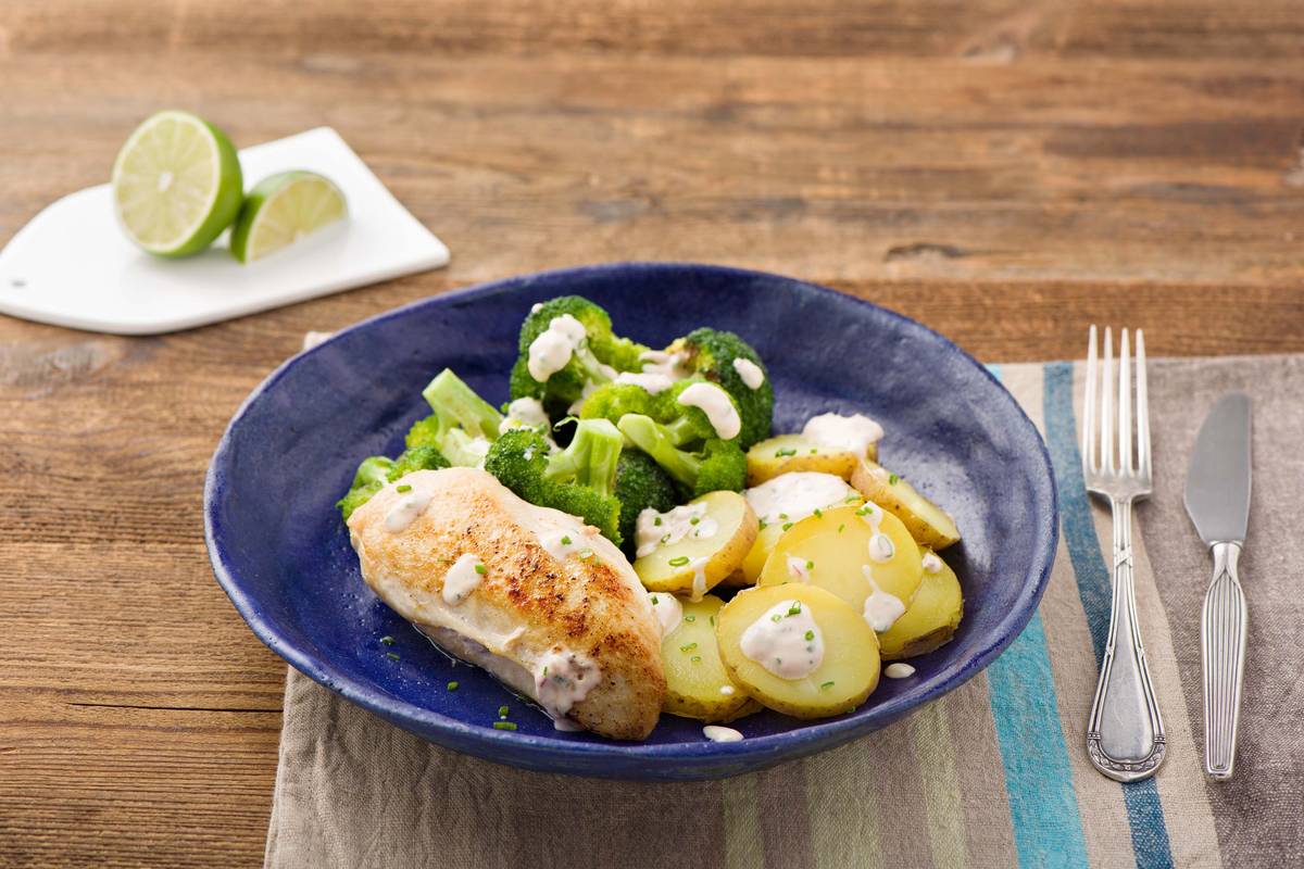 Pan Seared Garlic Chicken