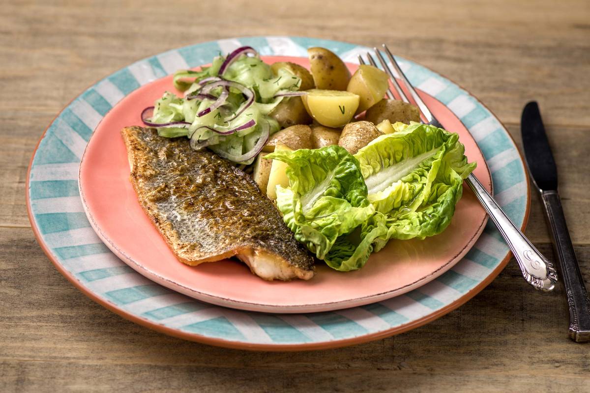 Pan-Seared Sea Bass