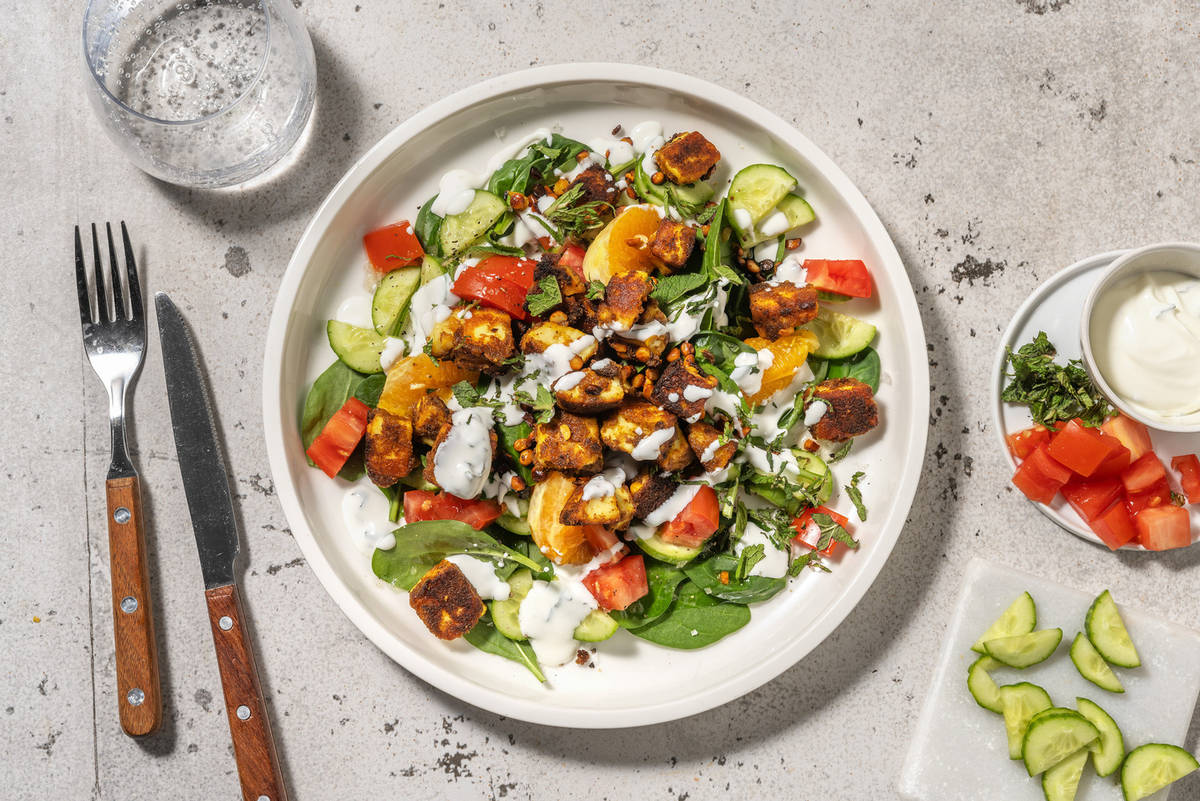 Paneer croustillant enrobé de de dal