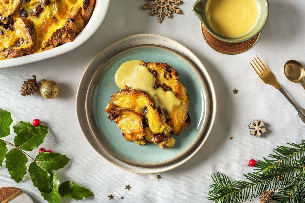 Panettone Bread and Butter Pudding