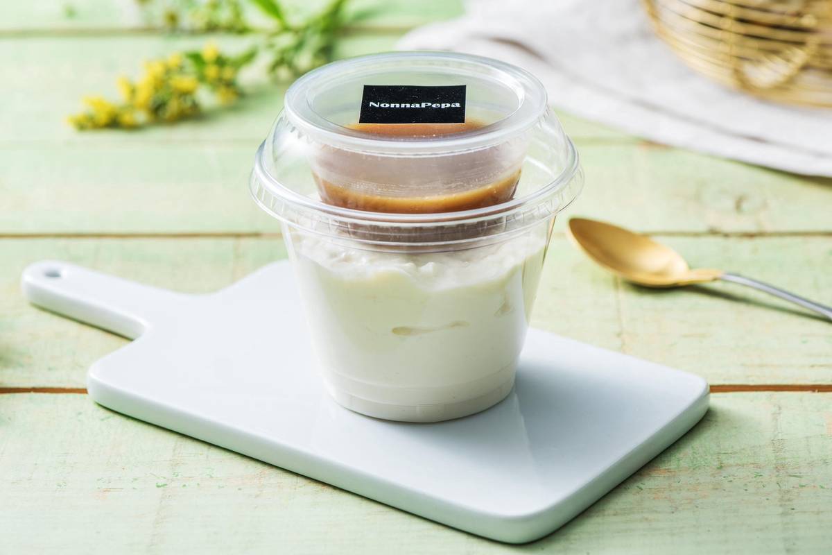 Panna cotta karamel
