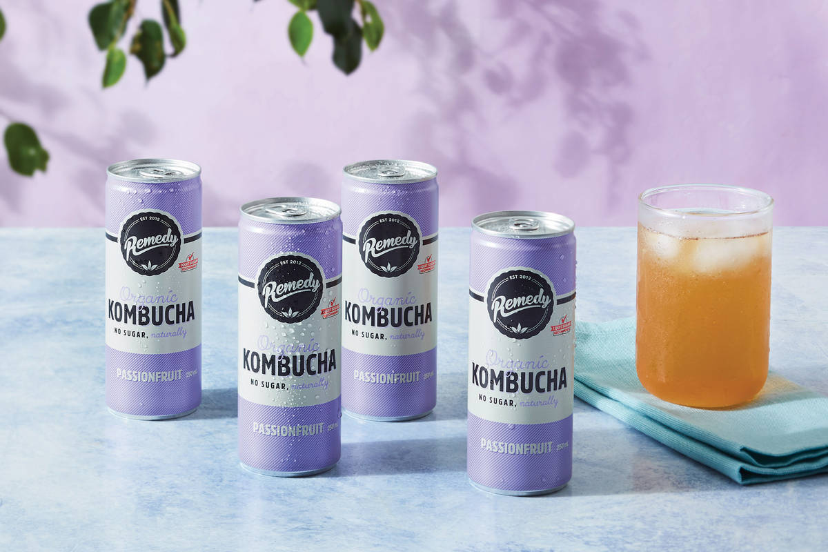 Passionfruit Kombucha