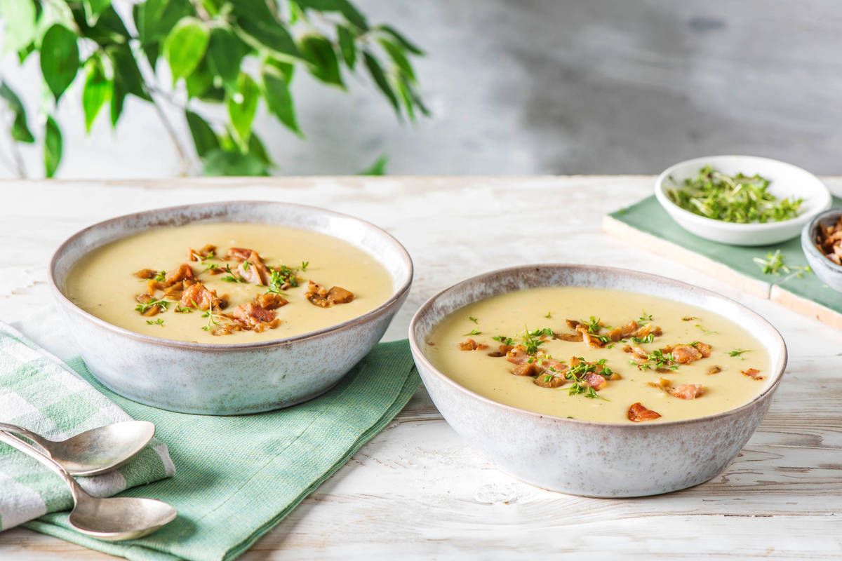 Pastinaken-Maronen-Suppe