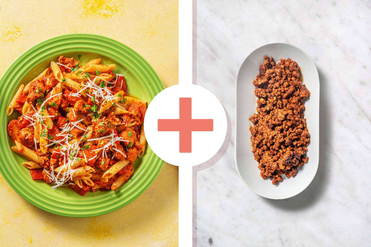 Pâtes arrabiata au double chorizo